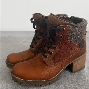 Bull Boxer Cassie Brown Leather Boots